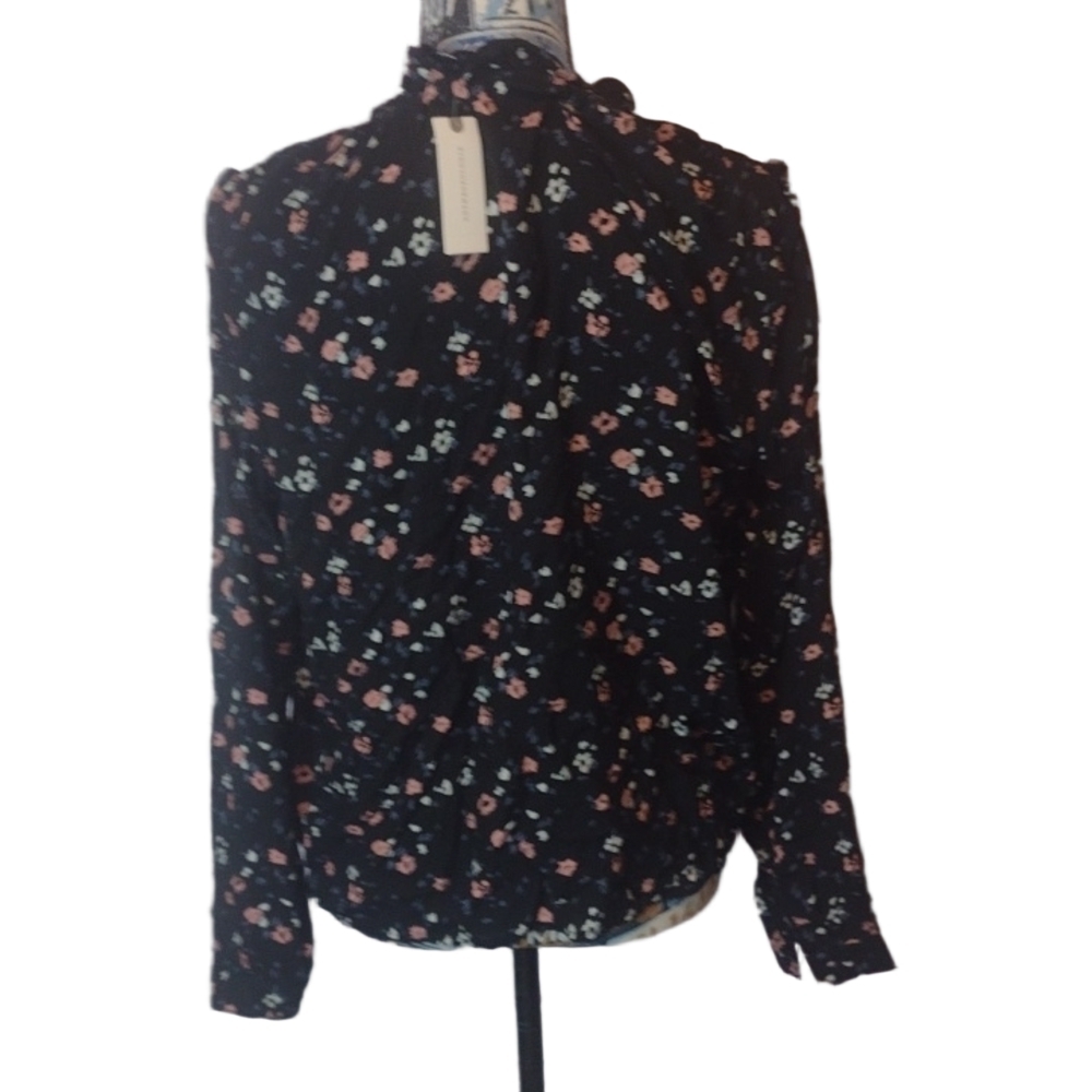 Anthropologie cloth & stone floral top size small - Picture 5 of 9